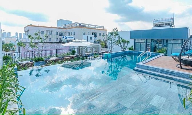 Hình ảnh Studio xinh xắn lầu cao view xịn KOLA quận 7