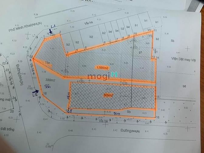 Hình ảnh Cho thuê diện tích 3000m2 mặt phố Minh Khai