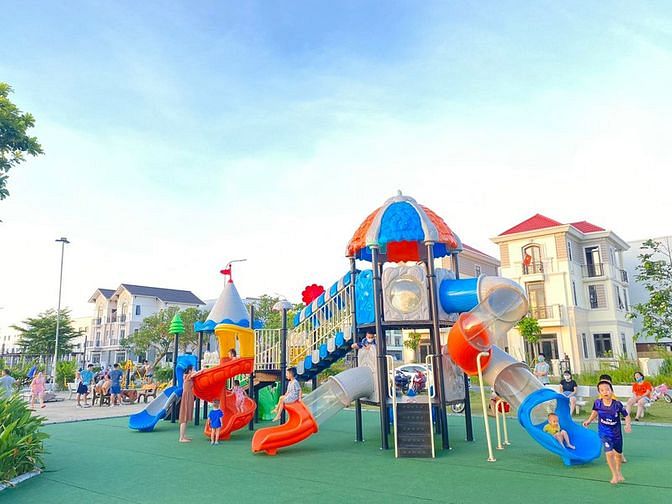 Hình ảnh Biệt thự cực sang thiết kế chuẩn Singapore từ sơn bắc ninh