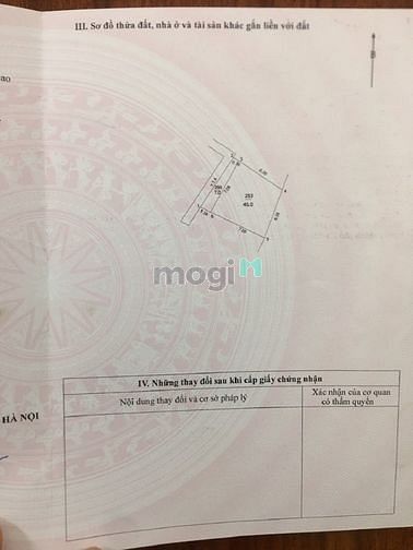Hình ảnh Cần bán Đất rất hiếm ở Xuân Đỉnh 45m2, mt 7m có thể ở luôn