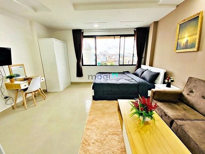 Hình ảnh Chính Chủ Cho Thuê Căn Hộ Mới Xây Studio, Balcon Lớn - Gần Quận 1