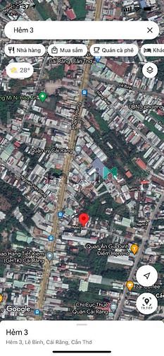 Hình ảnh ☘ Bán cặp nền hẻm 3 đường Phạm Hùng, P. Lê Bình, Q. Cái Răng, Tp Cần T