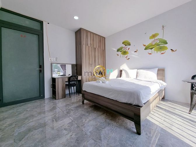 Hình ảnh studio ban công 23m2 đầy đủ nội thất Võ Thị Sáu Quận 3