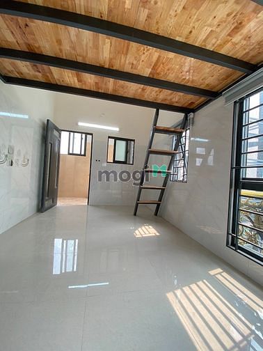 Hình ảnh Phòng Trọ Mới 100%, Có Thang Máy, Máy Lạnh, Gác Gỗ Cao 2m