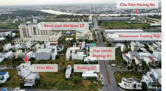 Hình ảnh Bán nhà đường D7 KDC Hồng Loan