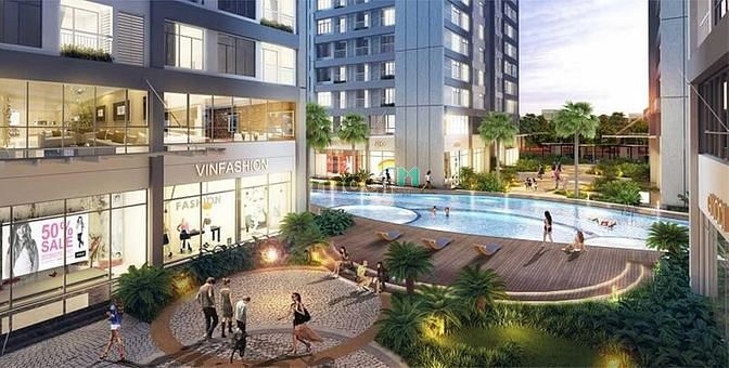 Hình ảnh Mb6623 nạp rút nhanh chóng Q7 Boulevard nội thất cơ bản, view thành phố sầm uất. A0777773