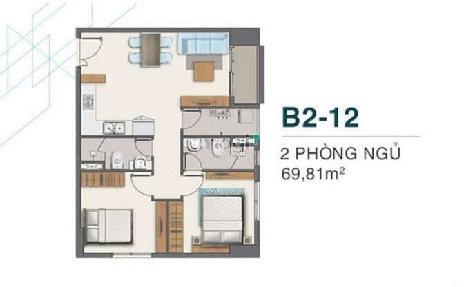 Hình ảnh Mb6623 nạp rút nhanh chóng Q7 Boulevard ban công thoáng mát cùng nội thất cơ bản.A0766626
