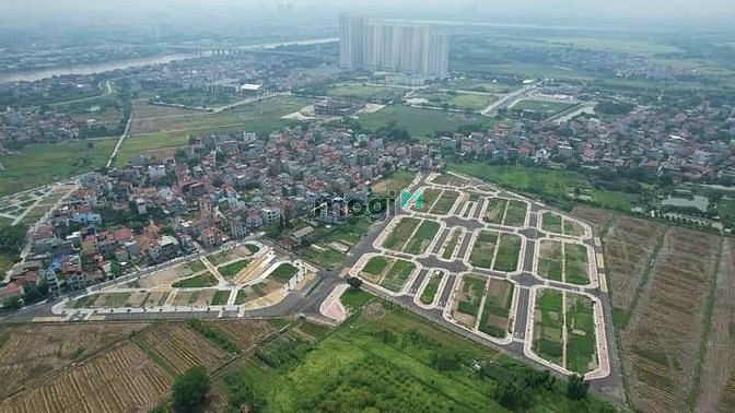 Hình ảnh Đất X1, X2 Mai Lâm, Đông Hội. Đường25m, vỉa hè 5m, DT 80m2, MT 5m.