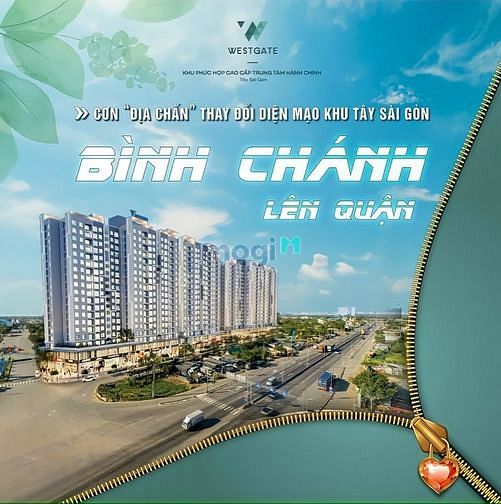 Hình ảnh West Gate 85m2 3PN, Chiếc Khấu 2.5%, Tặng 3 chỉ SJC, TT Chỉ 520Tr
