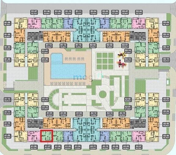 Hình ảnh Bán Trang Chủ MB66.COM / Đăng Ký Tặng 66K Q7 Boulevard diện tích 56,98m2. A0757438