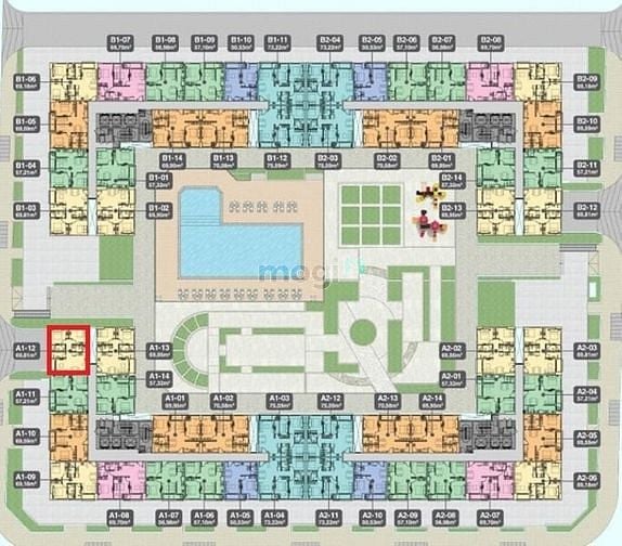 Hình ảnh Bán Trang Chủ MB66.COM / Đăng Ký Tặng 66K Q7 Boulevard tầng trung, 2 phòng ngủ. A0757742