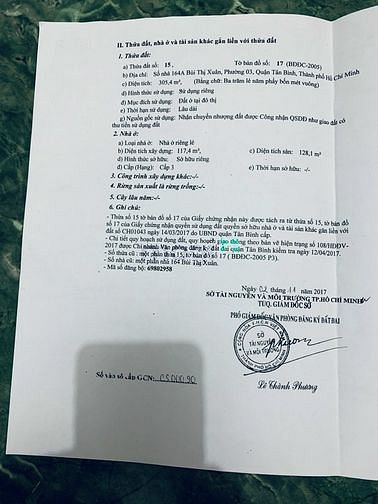 Hình ảnh Nhà 164A Bùi Thị Xuân P3 Quận Tân Bình