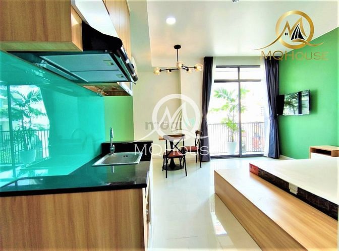 Hình ảnh Phòng Studio siêu đẹp mới 100% có ban công Trường Sơn -Tân Bình