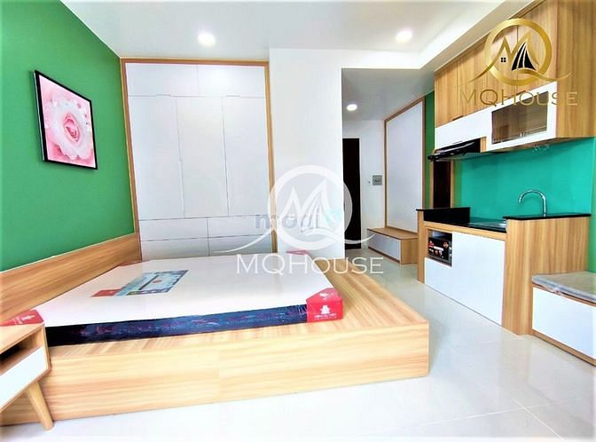 Hình ảnh Phòng Studio siêu đẹp mới 100% có ban công Trường Sơn -Tân Bình