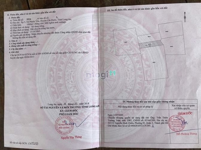 Hình ảnh 1000m đất lúa cách đường liên xã
