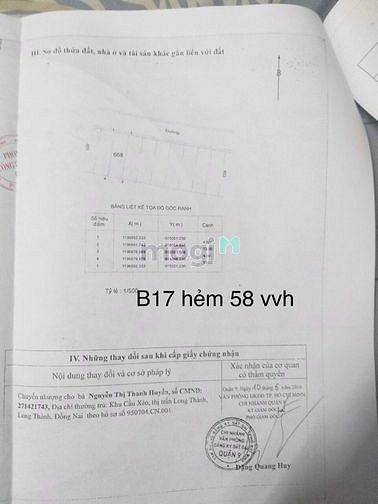 Hình ảnh Giảm giá bán đất HXH Võ Hăn Hát Q9-52m2 chỉ 3 tỷ 1