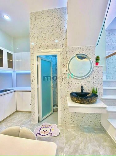 Hình ảnh Nhà mới 2 tấm cách Ngã Tư Gò Mây 500m, 48m2, SHR, HXH 5m
