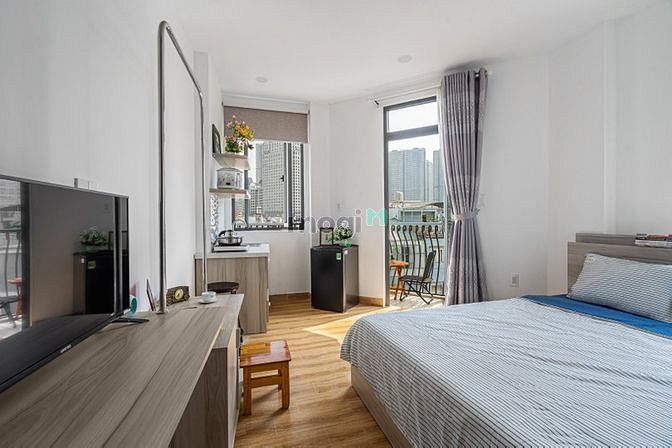 Hình ảnh Mb6623 nạp rút nhanh chóng Studio ban công thoáng, view landmark