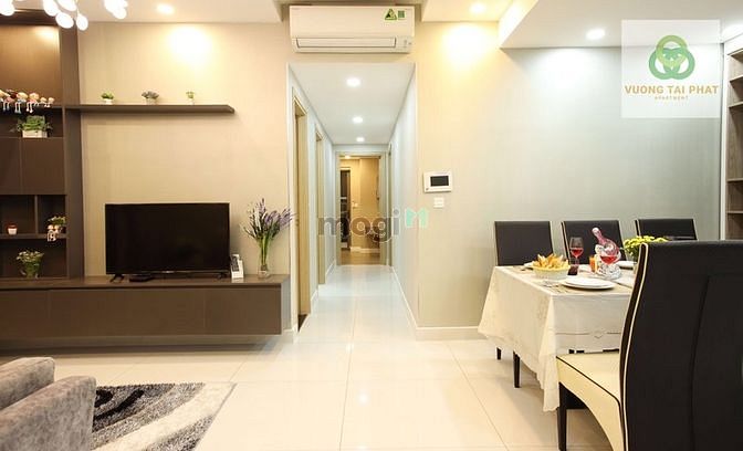 Hình ảnh Cho thuê căn góc 3PN RiverGate Quận 4 view sông cực chill giá 25 triệu