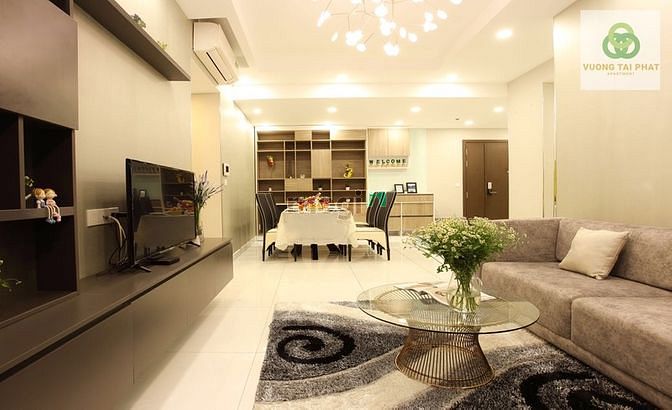 Hình ảnh Cho thuê căn góc 3PN RiverGate Quận 4 view sông cực chill giá 25 triệu