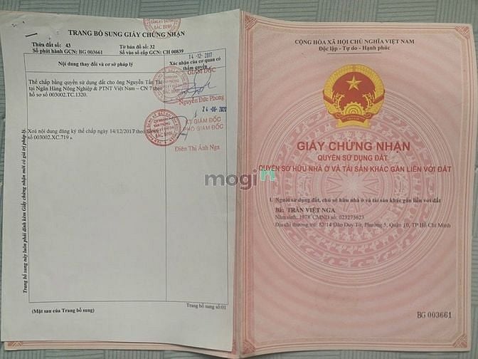 Hình ảnh Cần bán sổ 2 mặt tiền đường đất, gần khu dân cư cách 500m