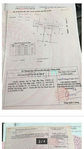 Hình ảnh Đất thổ cư vuông vức 200m2 sát mặt tiền đường Nguyễn Văn Tạo