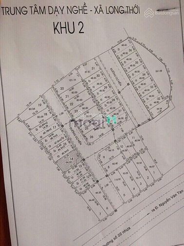 Hình ảnh bán đất đường 512, KDC Long Thới, Nhà Bè DT 80m2, giá thỏa thuận