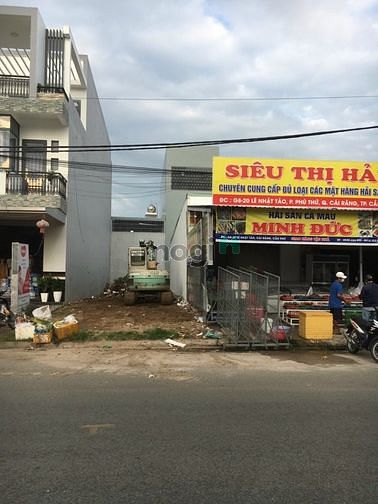 Hình ảnh Nền Mặt Tiền Chợ khu 586 - đường số 14 Lê Nhựt Tảo
