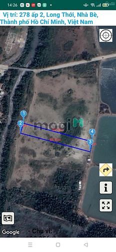 Hình ảnh Cần tiền bán nhanh 1000m2 đất Ấp 2 Long Thới, sổ hồng, giá tốt