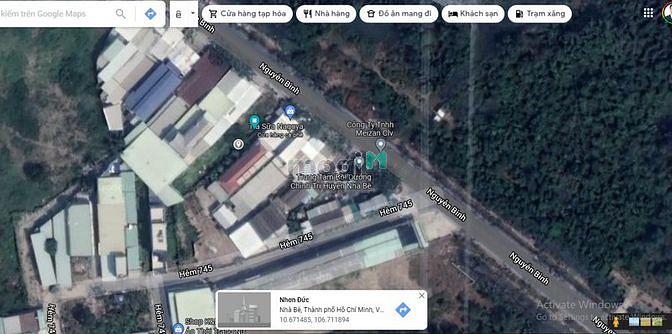 Hình ảnh Bán 334 m2 ( 159m2 thổ cư) mặt tiền Nguyễn Bình