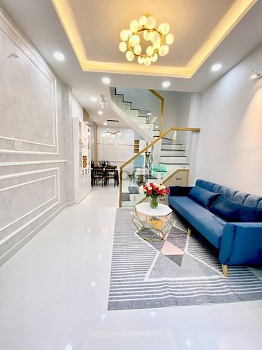 Hình ảnh Nhà mới đẹp 3 tấm cách Ngã tư Gò Mây chỉ 500m, 3PN, SHR, 96m2