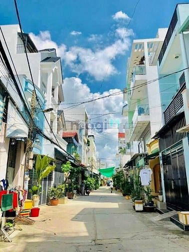 Hình ảnh Nhà mới đẹp 3 tấm cách Ngã tư Gò Mây chỉ 500m, 3PN, SHR, 96m2