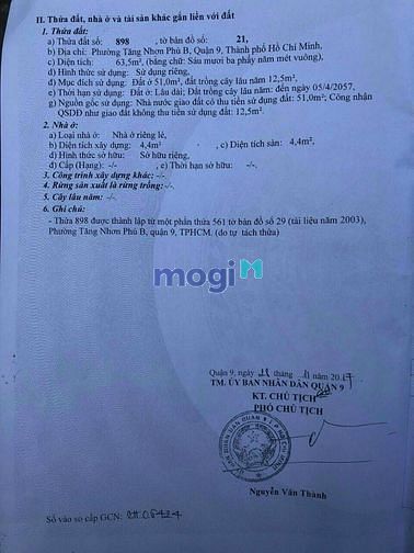 Hình ảnh Đất mặt tiền 8m kinh doanh buôn bán - Tăng Nhơn Phú B- 5ty2