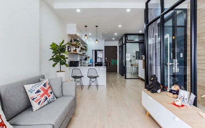 Hình ảnh Cho thuê chung cư The Botanica, Novaland, 57m2, 2PN, 1WC giá: 13tr/th