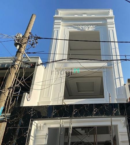 Hình ảnh nhà SHR Bình Long -Kênh nước đen DT 4x12m đường thông