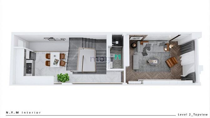 Hình ảnh Bán shophouse MT 22m đối diện chợ Thông Dụng, TT 30% đến khi nhận nhà