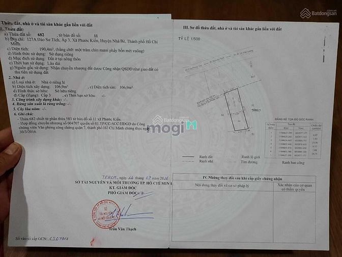 Hình ảnh Bán đất mặt tiền đường Đào Sư Tích 8x24m, giá 12 tỷ