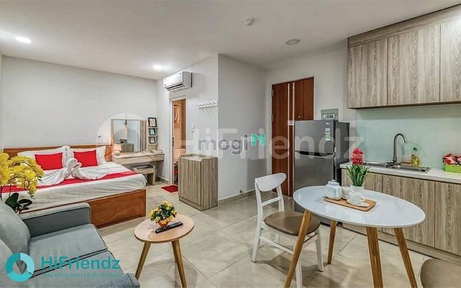 Hình ảnh Căn Hộ Dịch Vụ STUDIO Full nội thất