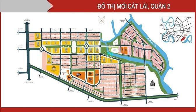 Hình ảnh Bán đất nền (7x17m) KDC Cát Lái, phường Cát Lái, Quận 2, Giá 53tr/m2
