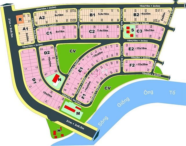 Hình ảnh Bán đất nền (17x18m) dự án Văn Minh, An Phú, Quận 2. giá 130tr/m2