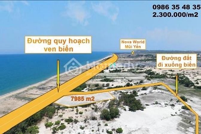 Hình ảnh Đất ven biển tại Xã Hòa Thắng, Huyện Bắc Bình, Bình Thuận