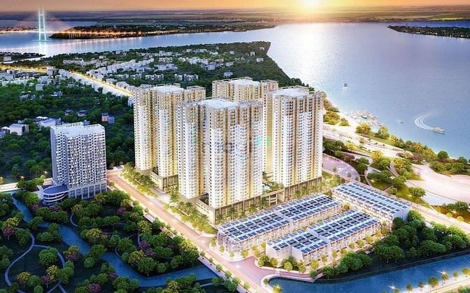 Hình ảnh Mb6623 nạp rút nhanh chóng Q7 Saigon Riverisde tầng thấp, hoàn thiện cơ bản. A0755443