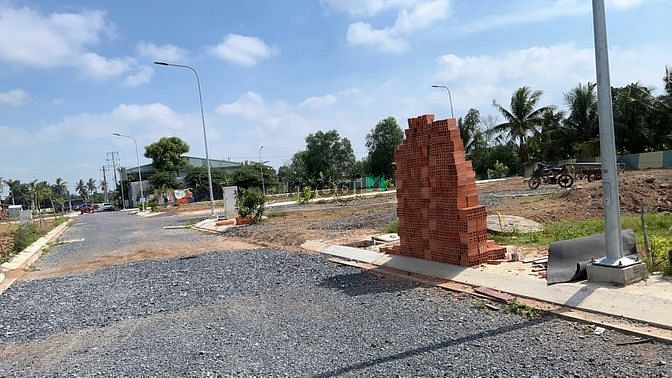 Hình ảnh bán đất 2 mặt tiền đường ĐT 824 và đường quốc lộ N2