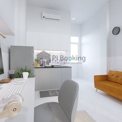Hình ảnh Phòng sang xịn mới xây Nơ Trang Long đủ nội thất