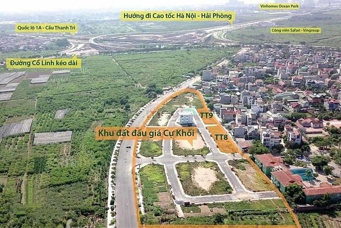 Hình ảnh Cần bán 75m2 đất thuộc dãy TT7 - Đấu giá Cự Khối. Đường 13m, tiềm năng
