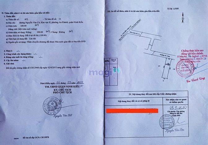 Hình ảnh Bán nền hẻm LT 3-4 đường Nguyễn Văn Cừ, P.An Khánh, Q.Ninh Kiều, TPCT