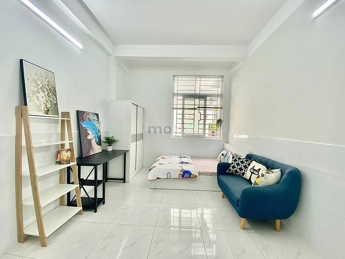 Hình ảnh Cho Thuê Phòng Lớn Phường 13 Quận Bình Thạnh Full Nội Thất