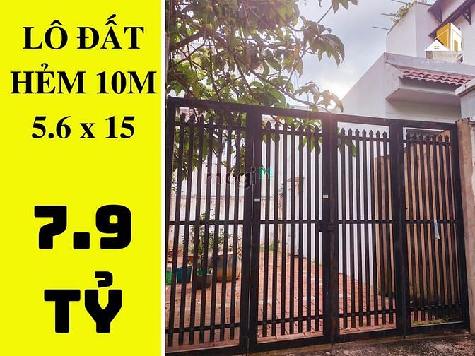 Hình ảnh ✔️ Bán Đất hẻm 10m Quận Gò Vấp, 84m2 giá 7.9 tỷ