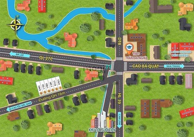 Hình ảnh Đất nền ven đô Nha Trang giá chỉ từ 7-7.5triệu /m