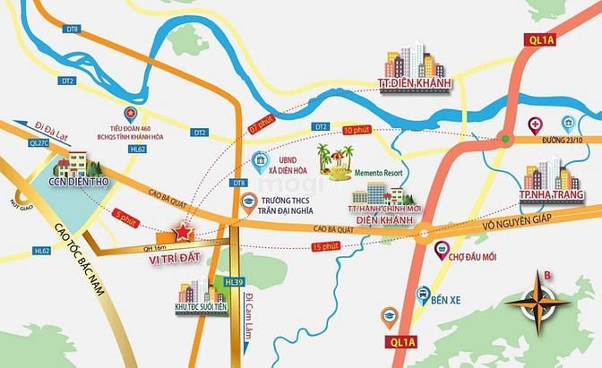 Hình ảnh Đất nền ven đô Nha Trang giá chỉ từ 7-7.5triệu /m